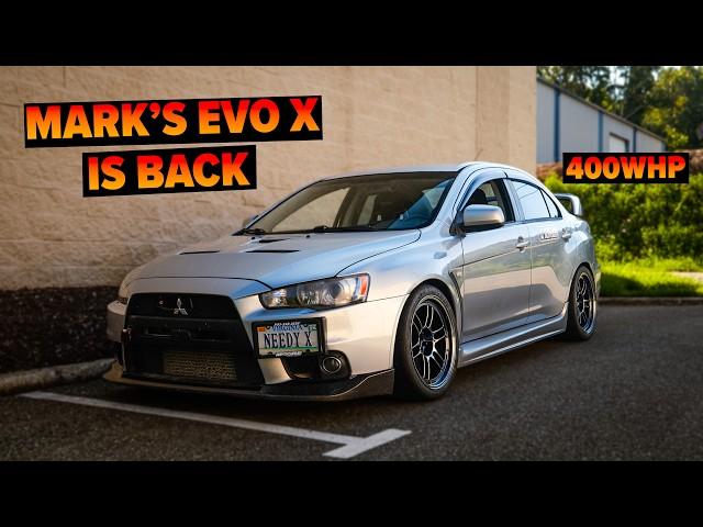 Mark’s Evo X finally goes to Gridlife, and one of us blows a motor