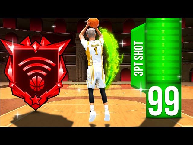 LEGEND LIMITLESS RANGE + 99 3 POINT RATING is UNSTOPPABLE on NBA 2K25! BEST GUARD BUILD IN NBA 2K25!