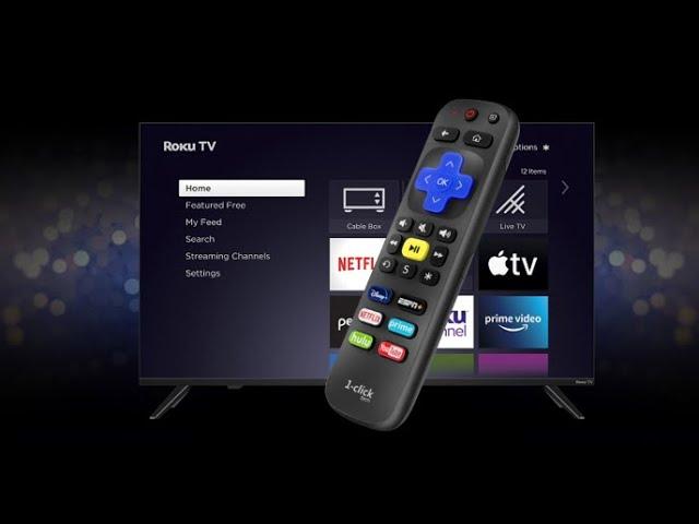 Introducing 1-clicktech Remote (model: RT-U07) for Roku Box and Roku TV