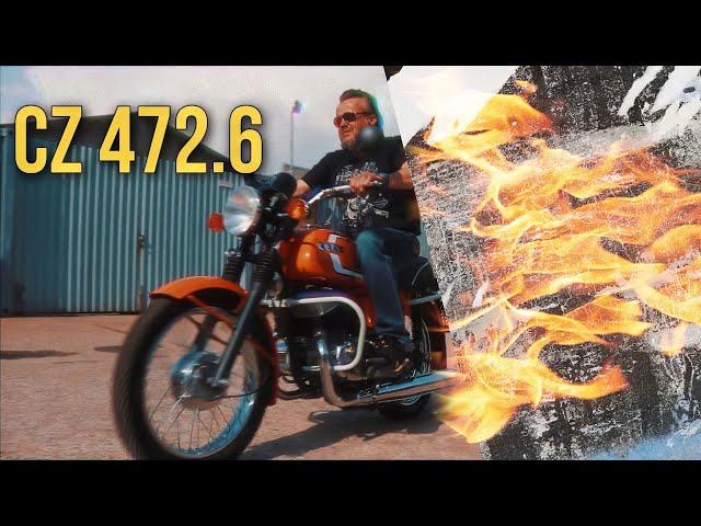 Мотоцикл Cezet 472.6|Чезет 472.6 от мотоателье Ретроцикл.