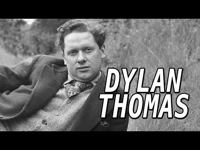 Welsh poet Dylan Thomas