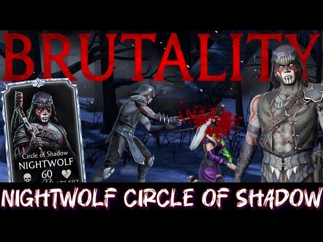 Nightwolf Circle of Shadow FW Gameplay Mortal Kombat Mobile