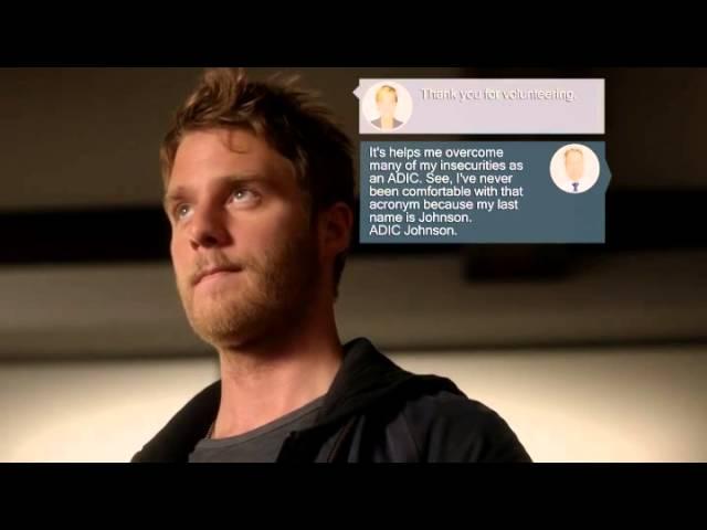 Limitless  - S01E08 - Brian hilarious use of Johnson's phone !