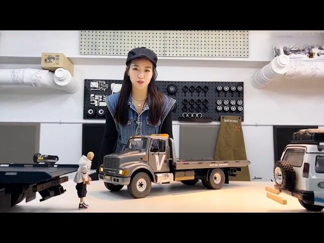 CROSSRC WT4 - 1/10 Big Trucks Most Realistic Tow Truck 4x4 Rc Car | Road Test & RC Fun