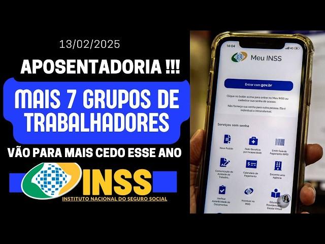 Aposentadoria Especial do INSS 2025 + 7 Profissões foram incluídas para parar de Trabalhar mais cedo