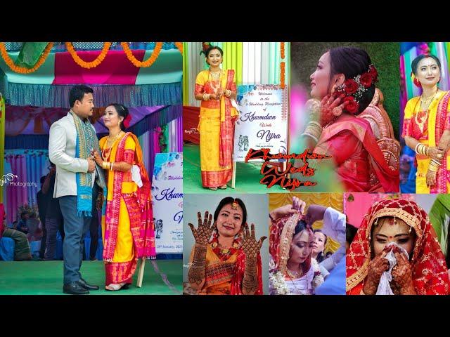 Khwmdwn Weds Nijra Bodo Wedding || || 27/1/2023 || MJ PRODUCTION||