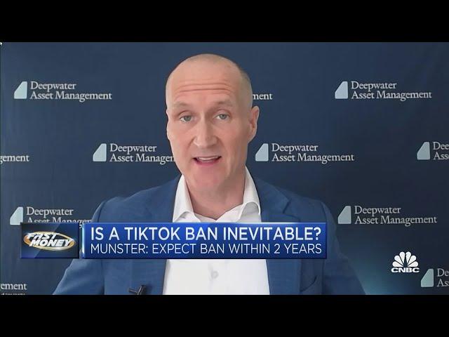 'TikTok ban coming,' says tech watcher Gene Munster