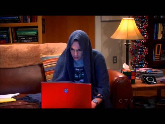 Sheldon Goes Darth!!