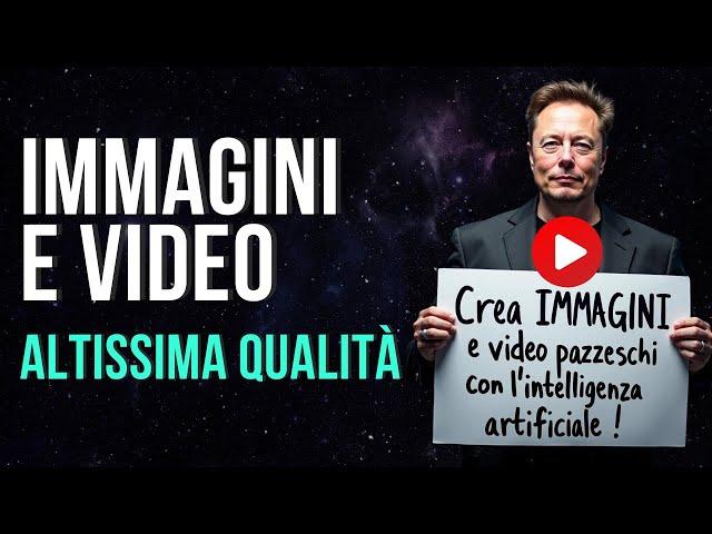 CREA immagini e video di ALTISSIMA QUALITÀ da zero (FLUX - RUNWAY)