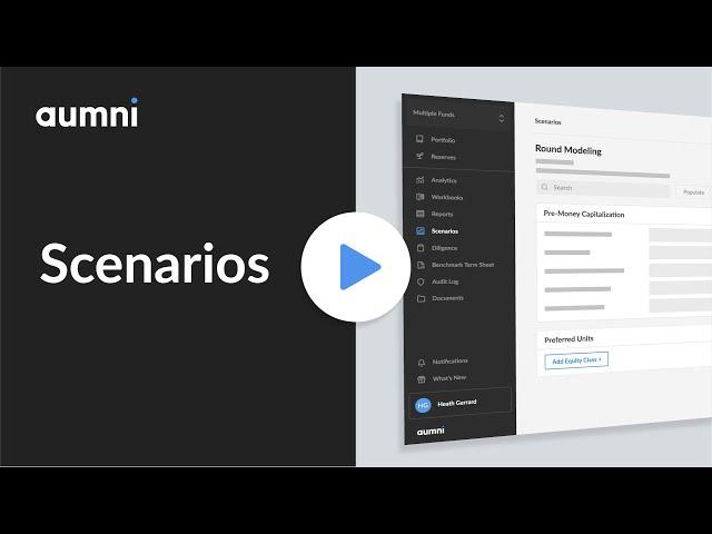 Introducing Aumni Scenarios