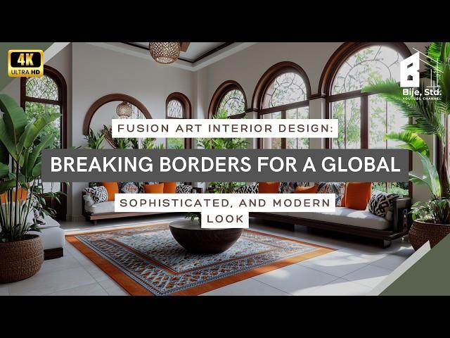 Fusion Art Interior Design: Breaking Borders for a Global, Sophisticated, and Modern Look