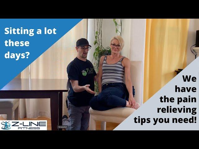 How to Prevent Back Pain and Sciatica from Sitting in a Chair