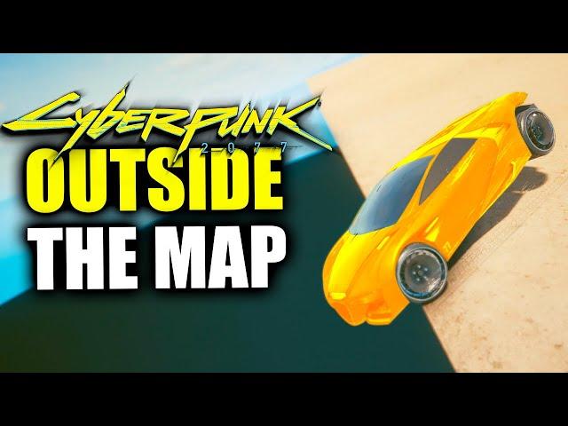 OUT OF THE MAP in Cyberpunk 2077 (Cyberpunk 2077 Secret Location)