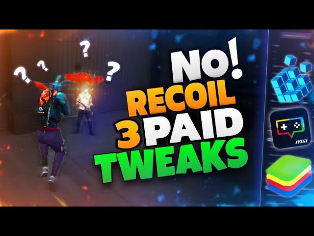 Revealing : No Recoil SECRET TWEAKS Which Gives You 97% Headshot Rate | Bluestacks 5 | Msi 5