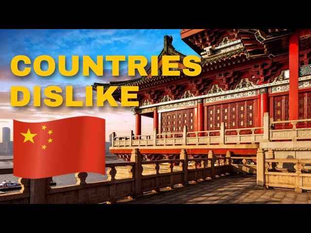  Top 10 Countries that Dislike China | Includes India America & Sweden | Yellowstats 