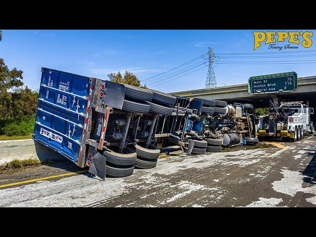 40,000lb of Coconut Oil Spills onto Freeway