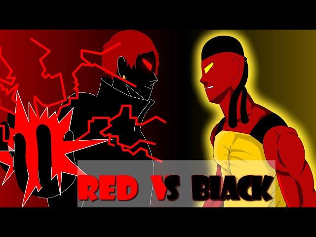 Red vs Black Stick Fight: Who Will Dominate?