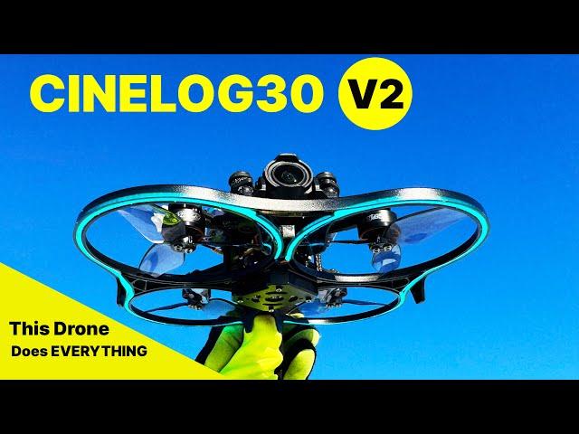 GEPRC Cinelog30 V2 - This FPV Drone Does EVERYTHING!