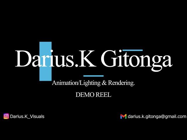 Darius.K Demo Reel