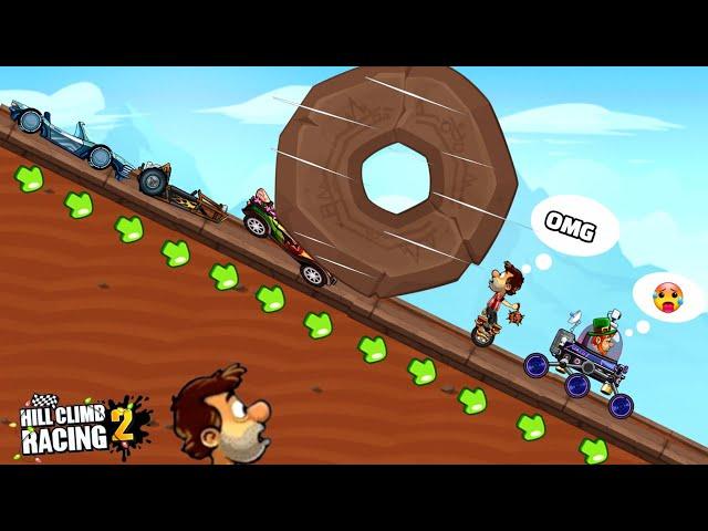  EVERY VEHICLE VS ARENA BIG STONE !! Hill Climb Racing 2