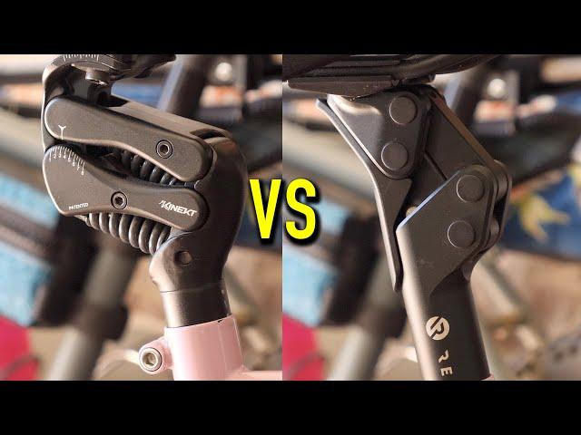 WHICH is BETTER?  (Kinekt vs Redshift Sports Suspension Seatpost Shootout)