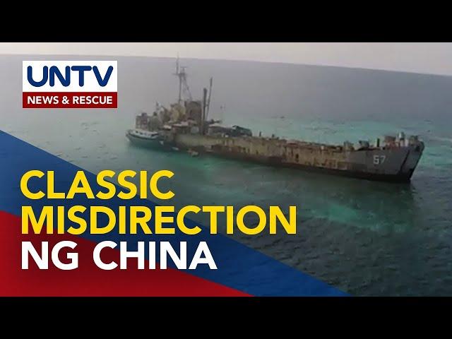 BRP Sierra Madre, hindi aalisin sa Ayungin Shoal; bintang ng China, “classic misdirection”— PH Navy