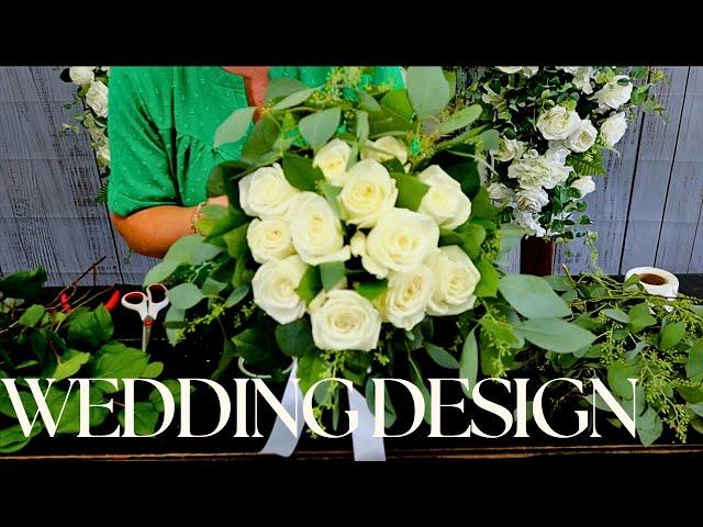 White Rose Bridal Bouquet Tutorial!