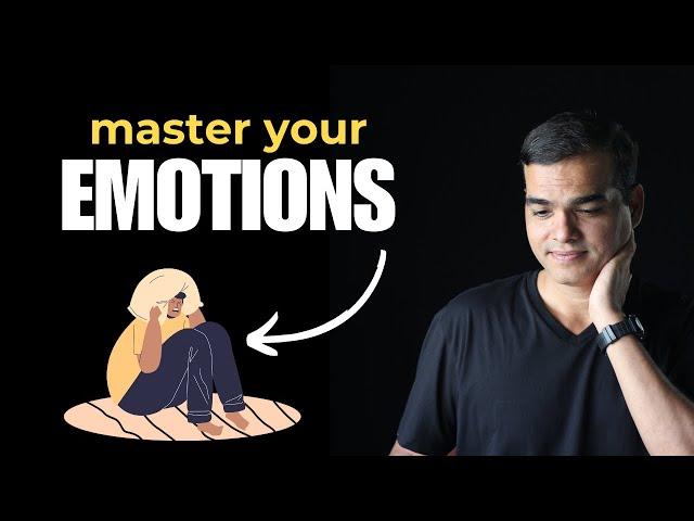 Mastering EMOTIONS in 1 Simple Step. | Dr. Sandeep Patil.