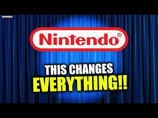 Nintendo Just Made a STUNNING Announcement...