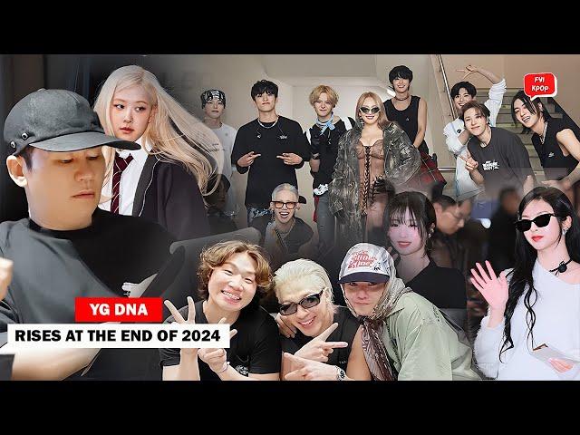 End of 2024 YG FAMILY shows YG DNA even though they are separated but still together