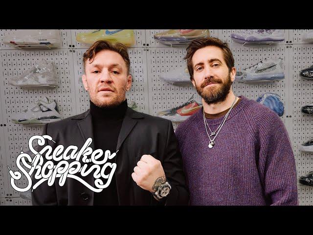 Conor McGregor and Jake Gyllenhaal Go Sneaker Shopping With Complex