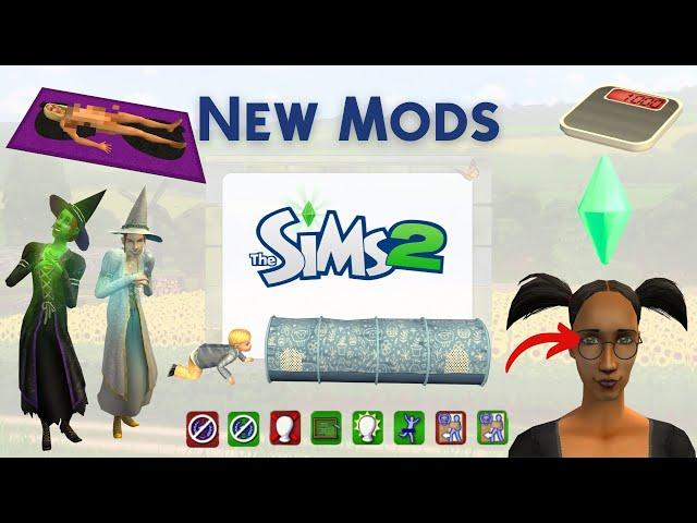 18 Brand New Mods for The Sims 2! | April 2024 (Q2 Part 1)