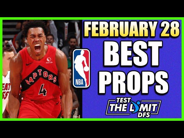 Top 3 Best NBA Player Prop Picks Today! | Wednesday 2/28/2024 | Prizepicks Props February 28