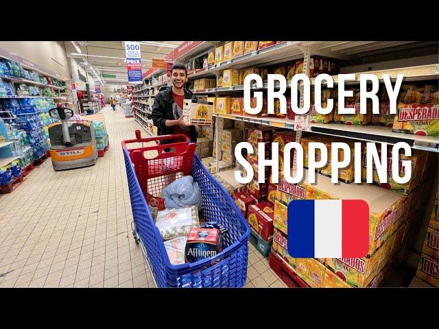 GROCERY SHOPPING IN FRANCE  Where FRANCE gets CHEAPEST, WINE for ₹300!