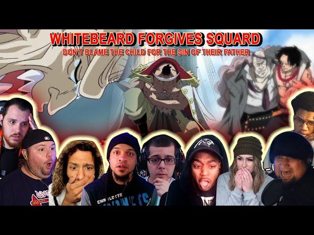 WHITEBEARD FORGIVES SQUARD! DON`T BLAME THE CHILD FOR THE SIN OF THEIR FATHER - Reaction Mashup