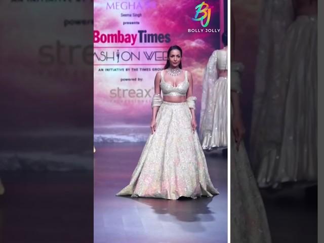 Malaika Arora on ramp at Bombay Times Fashion Week#malaikaarora #malaikaaroraofficial #bollyjolly