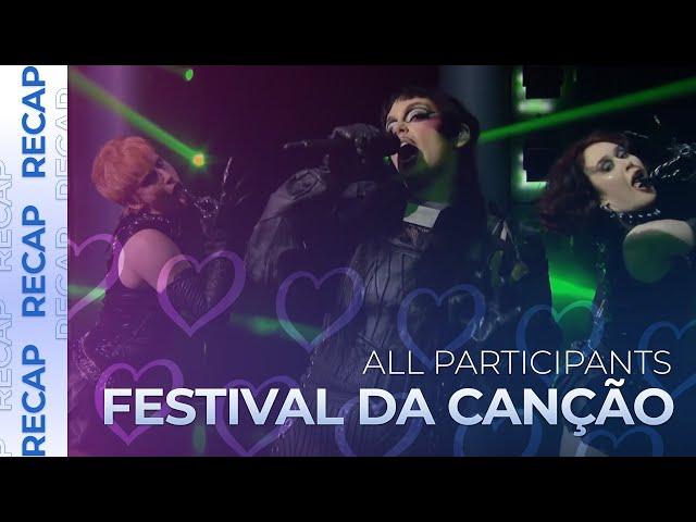 Festival da Canção 2025 (Portugal) | All Participants | RECAP