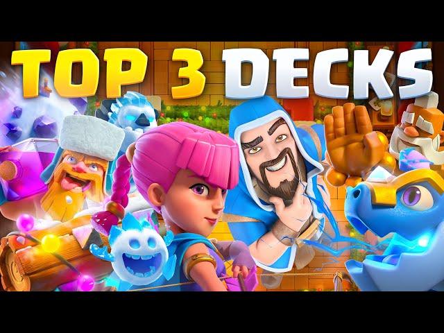 TOP 3 BEST DECKS IN THE NEW SEASON! - Clash Royale