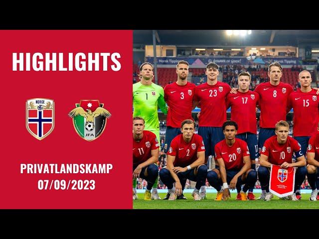 HIGHLIGHTS: Norway - Jordan