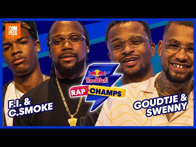 F.I. & C.Smoke vs. Goudtje & Swenny | Aflevering 10 | Red Bull Rap Champs | Complex NL