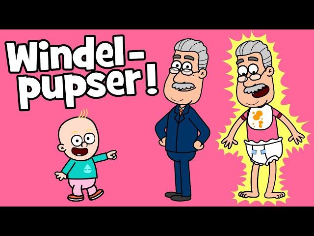   Kinderlied Familie  | Da da da, dei dei dei - Das Windelpupser Lied - Hurra Kinderlieder