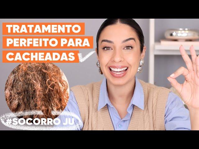 O TRATAMENTO PERFEITO PRO CABELO CACHEADO - SOCORRO JU | JULIANA LOUISE