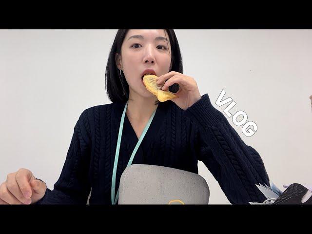 [VLOG] 맛있게 먹은만큼 행복해 | 엽떡 로제 | 월남쌈 | 우동 | 붕어빵 | 각종 간식 