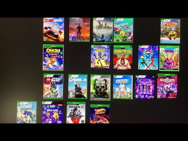 Xbox Games at Walmart Cleveland Ohio June 2023