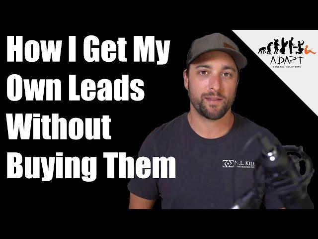 Contractor Lead Generation: How I Get Customers for My Construction Business