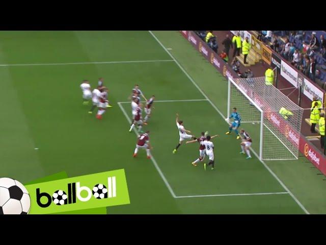 Federico Fernandez misses from three metres #premierleague  #tottenham