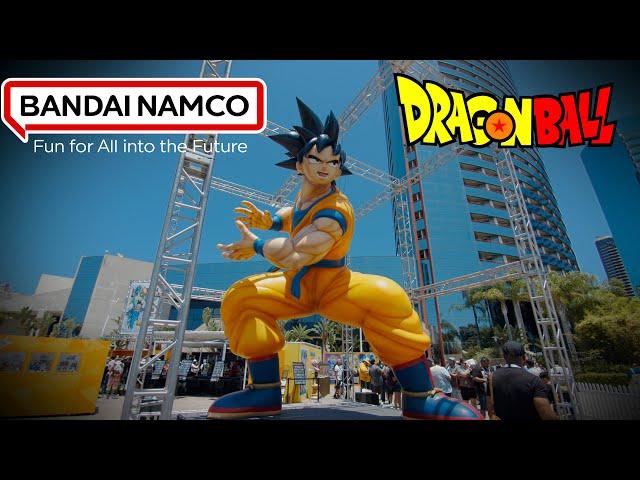 Dragon Ball Booth Tour - Bandai Namco Toys & Collectibles America at SDCC 2024