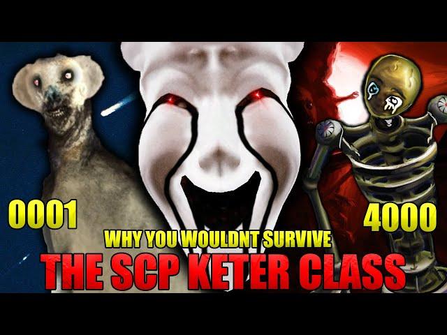 Why You Wouldn't Survive SCP's Keter Class MEGA COMPILATION (001-4000)