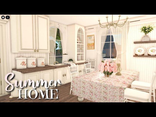 Summer Home Bloxburg Speedbuild *NO LARGE PLOT*