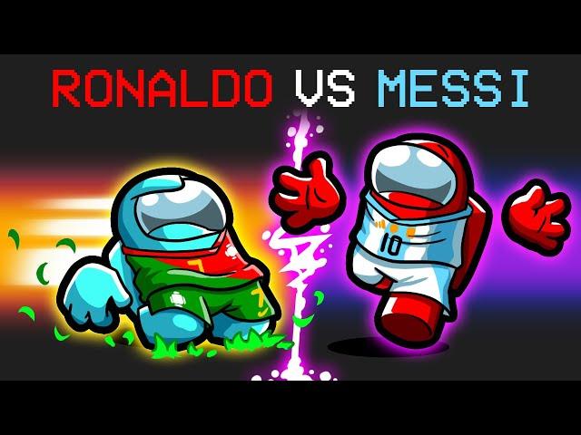 Messi vs Ronaldo in Among Us